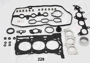 Ashika 48-02-229 - Комплект прокладок, головка цилиндра autosila-amz.com