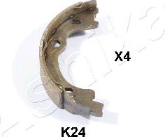 Ashika 55-0K-K24 - Комплект тормозов, ручник, парковка autosila-amz.com