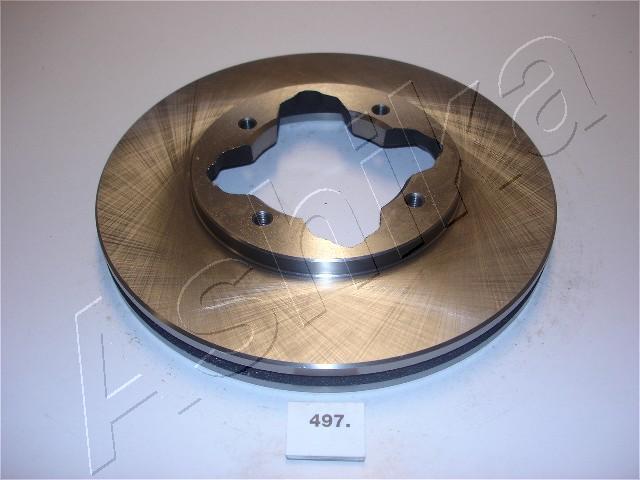 Ashika 60-04-497 - Тормозной диск autosila-amz.com