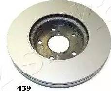 Ashika 60-04-439 - Тормозной диск autosila-amz.com