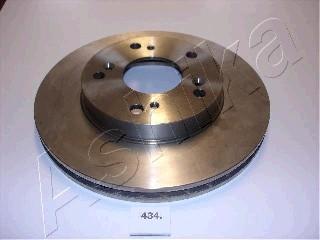 Ashika 60-04-434 - Тормозной диск autosila-amz.com