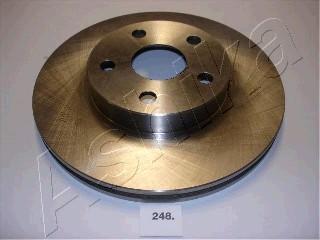 Ashika 60-02-248 - Тормозной диск autosila-amz.com
