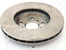 Ashika 60-02-258 - Тормозной диск autosila-amz.com