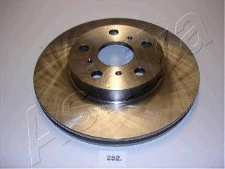 Ashika 60-02-252 - Тормозной диск autosila-amz.com