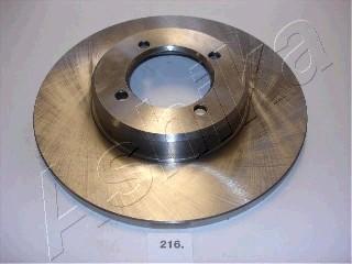 Ashika 60-02-216 - Тормозной диск autosila-amz.com