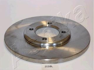 Ashika 60-02-228 - Тормозной диск autosila-amz.com