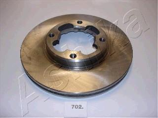 Ashika 60-07-702 - Тормозной диск autosila-amz.com