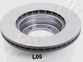 Ashika 60-0L-L09 - Тормозной диск autosila-amz.com