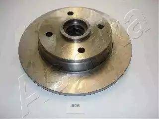 Ashika 61-05-506 - Тормозной диск autosila-amz.com