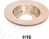 Ashika 61-0H-H16 - Тормозной диск autosila-amz.com