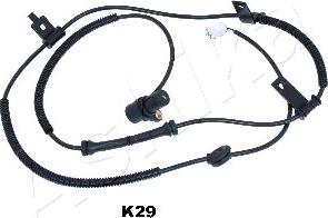 Ashika 151-0K-K29 - Датчик ABS, частота вращения колеса autosila-amz.com