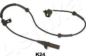 Ashika 151-0K-K24 - Датчик ABS, частота вращения колеса autosila-amz.com
