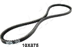 Ashika 109-10X875 - Клиновой ремень, поперечные рёбра autosila-amz.com