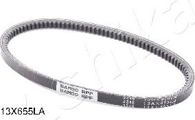 Ashika 109-13X655 - Клиновой ремень, поперечные рёбра autosila-amz.com