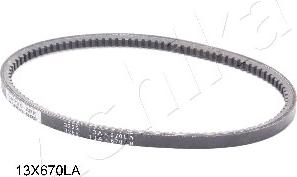Ashika 109-13X670 - Клиновой ремень, поперечные рёбра autosila-amz.com