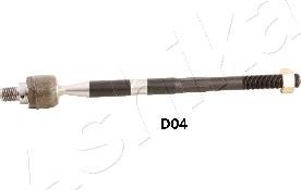 Ashika 103-0D-D04 - Осевой шарнир, рулевая тяга autosila-amz.com
