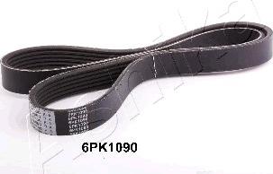 Ashika 112-6PK1090 - Поликлиновой ремень autosila-amz.com