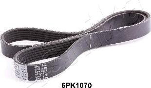 Ashika 112-6PK1070 - ремень приводной поликлиновой autosila-amz.com