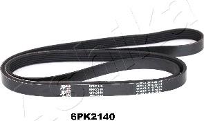 Ashika 112-6PK2140 - Поликлиновой ремень autosila-amz.com