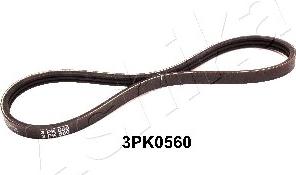Ashika 112-3PK560 - Поликлиновой ремень autosila-amz.com