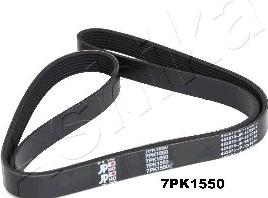 Ashika 112-7PK1550 - V-Ribbed Belts autosila-amz.com