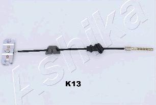 Ashika 131-0K-K13 - Тросик, cтояночный тормоз autosila-amz.com