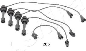Ashika 132-02-205 - Комплект проводов зажигания autosila-amz.com