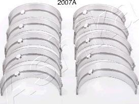 Ashika 86-2007A - Комплект подшипников коленчатого вала autosila-amz.com