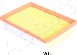 Ashika 20-0W-W14 - Воздушный фильтр, двигатель autosila-amz.com