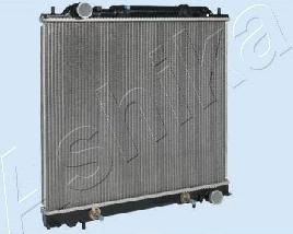 Ashika RDA163017 - Радиатор, охлаждение двигателя autosila-amz.com