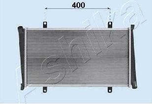 Ashika RDA113007 - Радиатор, охлаждение двигателя autosila-amz.com