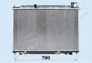 Ashika RDA213050 - Радиатор, охлаждение двигателя autosila-amz.com