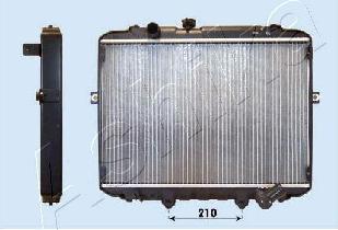 Ashika RDA283106 - Радиатор, охлаждение двигателя autosila-amz.com