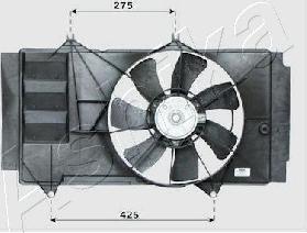 Ashika VNT151829 - Вентилятор, охлаждение двигателя autosila-amz.com