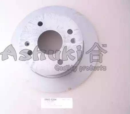 Ashuki 0993-5204 - Тормозной диск autosila-amz.com