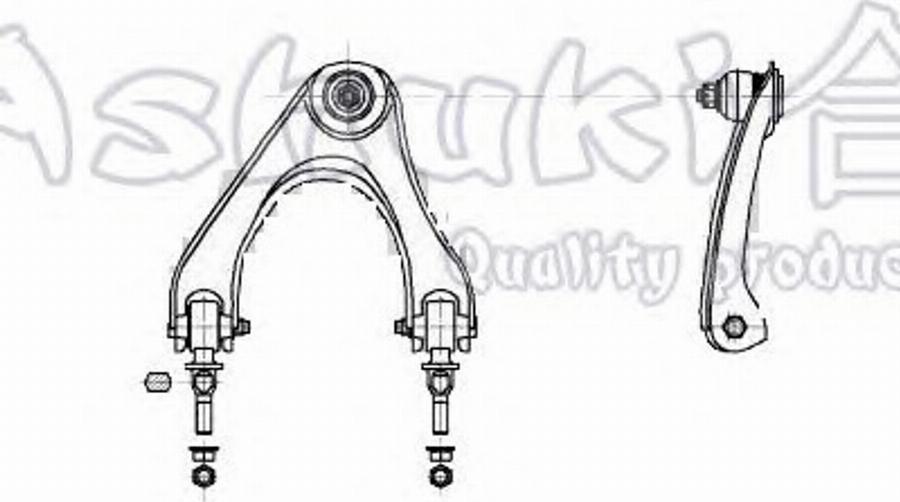 Ashuki 1476-2004 - Рычаг подвески колеса autosila-amz.com