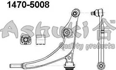 Ashuki 1470-5008 - Рычаг подвески колеса autosila-amz.com