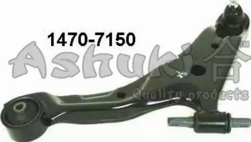 Ashuki 1470-7150 - Рычаг подвески колеса autosila-amz.com