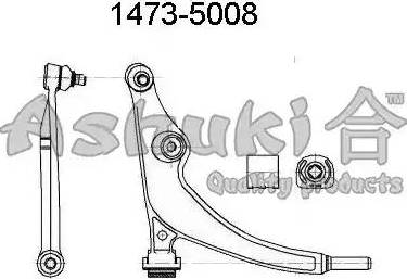 Ashuki 1473-5008 - Рычаг подвески колеса autosila-amz.com