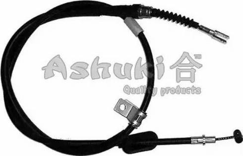 Ashuki 1179-5008 - Тросик, cтояночный тормоз autosila-amz.com