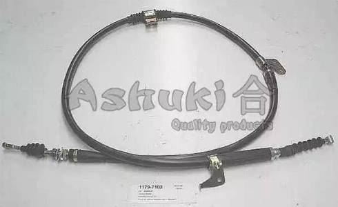 Ashuki 1179-7103 - Тросик, cтояночный тормоз autosila-amz.com