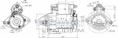 Ashuki ASH17-1001 - Стартер autosila-amz.com