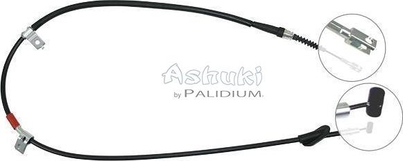 Ashuki ASH3-1569 - Тросик, cтояночный тормоз autosila-amz.com