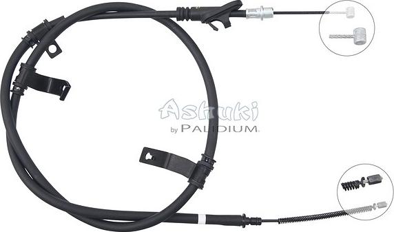 Ashuki ASH3-1501 - Тросик, cтояночный тормоз autosila-amz.com