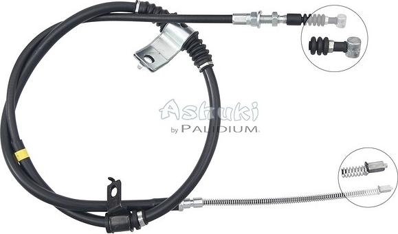 Ashuki ASH3-1514 - Тросик, cтояночный тормоз autosila-amz.com