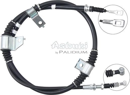 Ashuki ASH3-1522 - Тросик, cтояночный тормоз autosila-amz.com