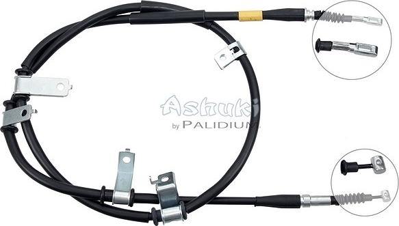 Ashuki ASH3-1610 - Тросик, cтояночный тормоз autosila-amz.com