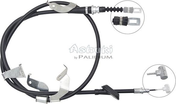 Ashuki ASH3-1623 - Тросик, cтояночный тормоз autosila-amz.com