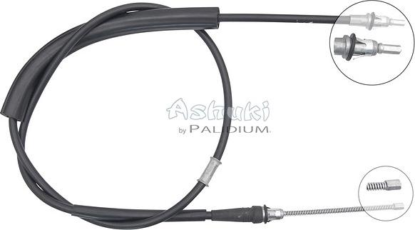 Ashuki ASH3-1783 - Тросик, cтояночный тормоз autosila-amz.com