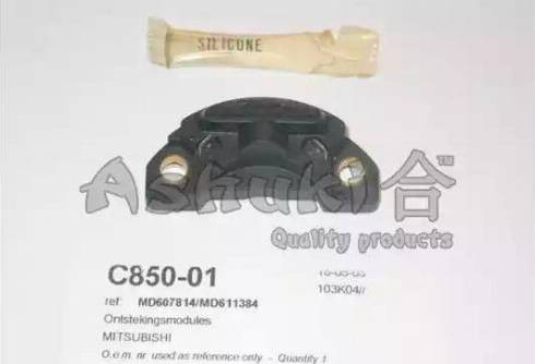 Ashuki C850-01 - Коммутатор, система зажигания autosila-amz.com